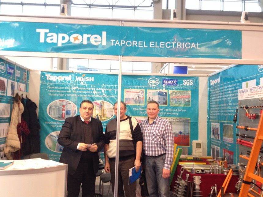 泰普瑞电力参加2014年莫斯科电力展情况